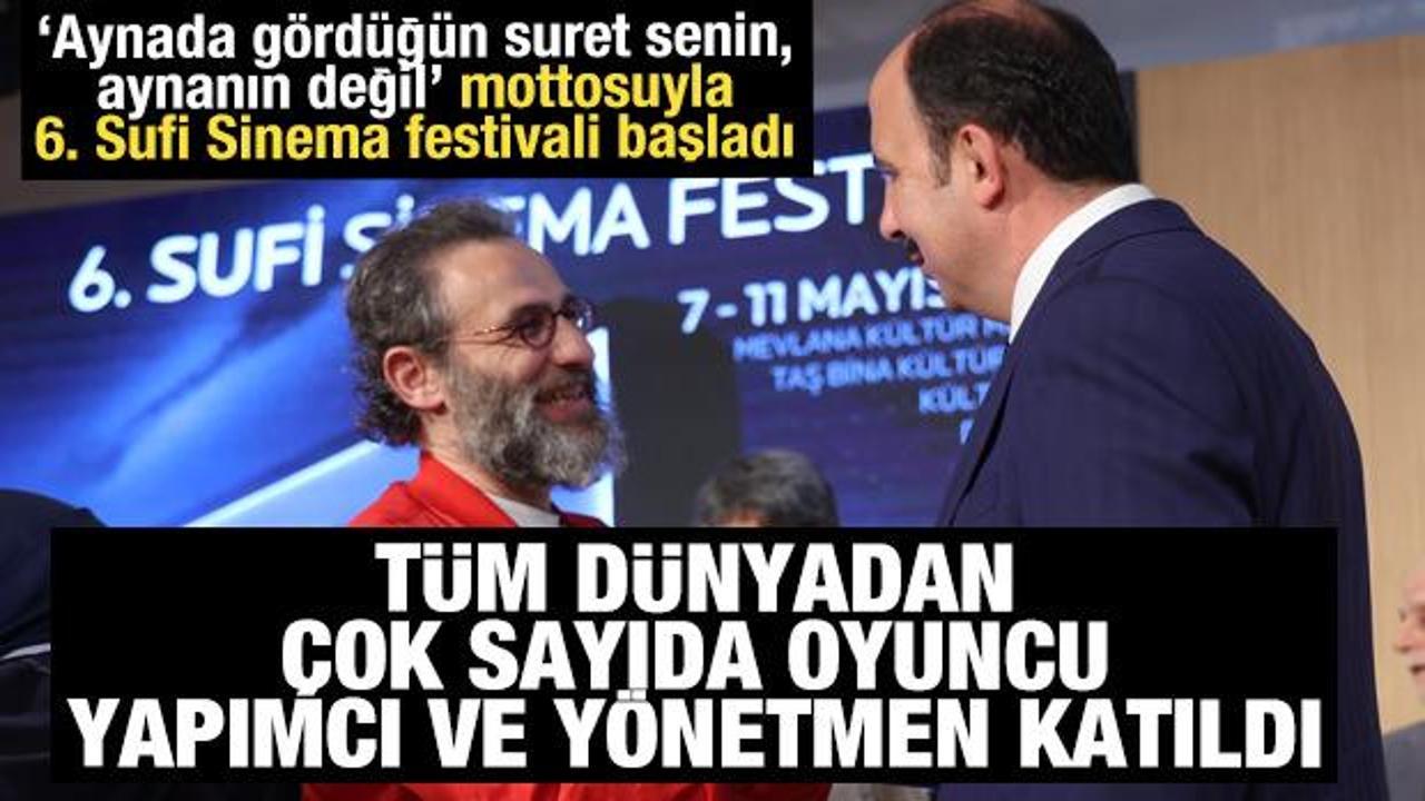 Konya 6. Sufi Sinema festivali başladı