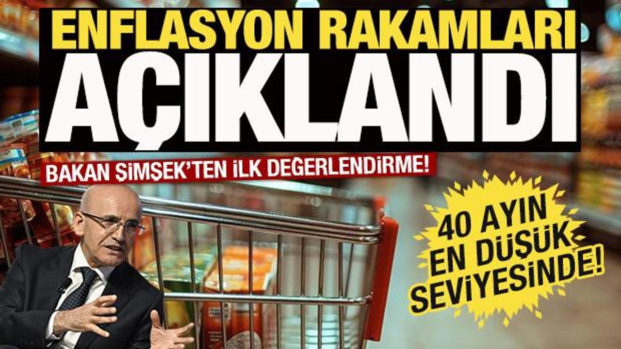 Nisan ayı enflasyon rakamları açıklandı