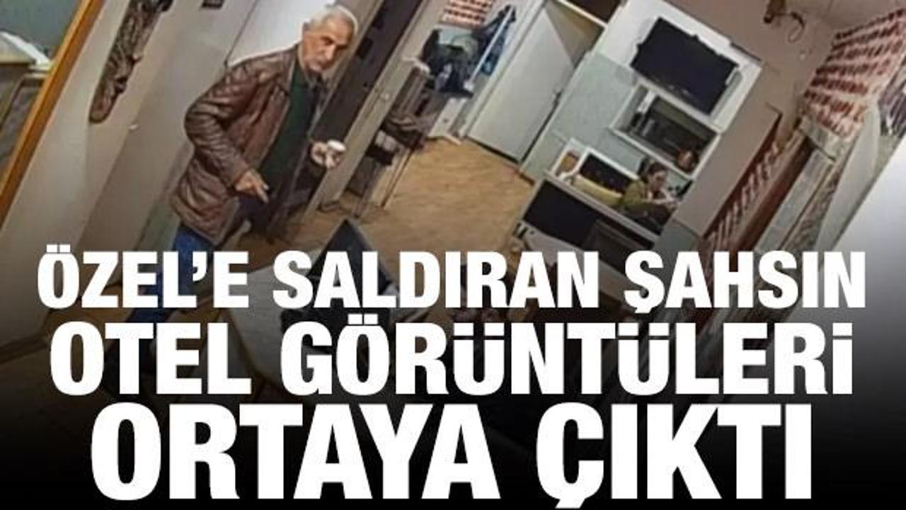 Özel'e saldıran Tengioğlu'nun otel görüntüleri ortaya çıktı