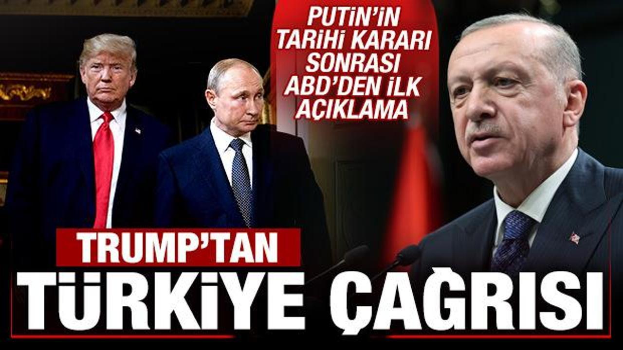 Putin'in ateşkes kararına ABD'den ilk a&ccedil;ıklama! Trump'tan son dakika T&uuml;rkiye &ccedil;ağrısı