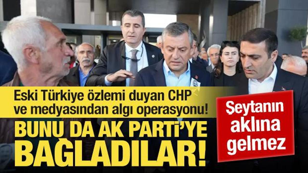 S&ouml;zc&uuml;'den algı operasyonu: Eski T&uuml;rkiye &ouml;zlemi duyanlar bunu da AK Parti'ye bağladılar! 