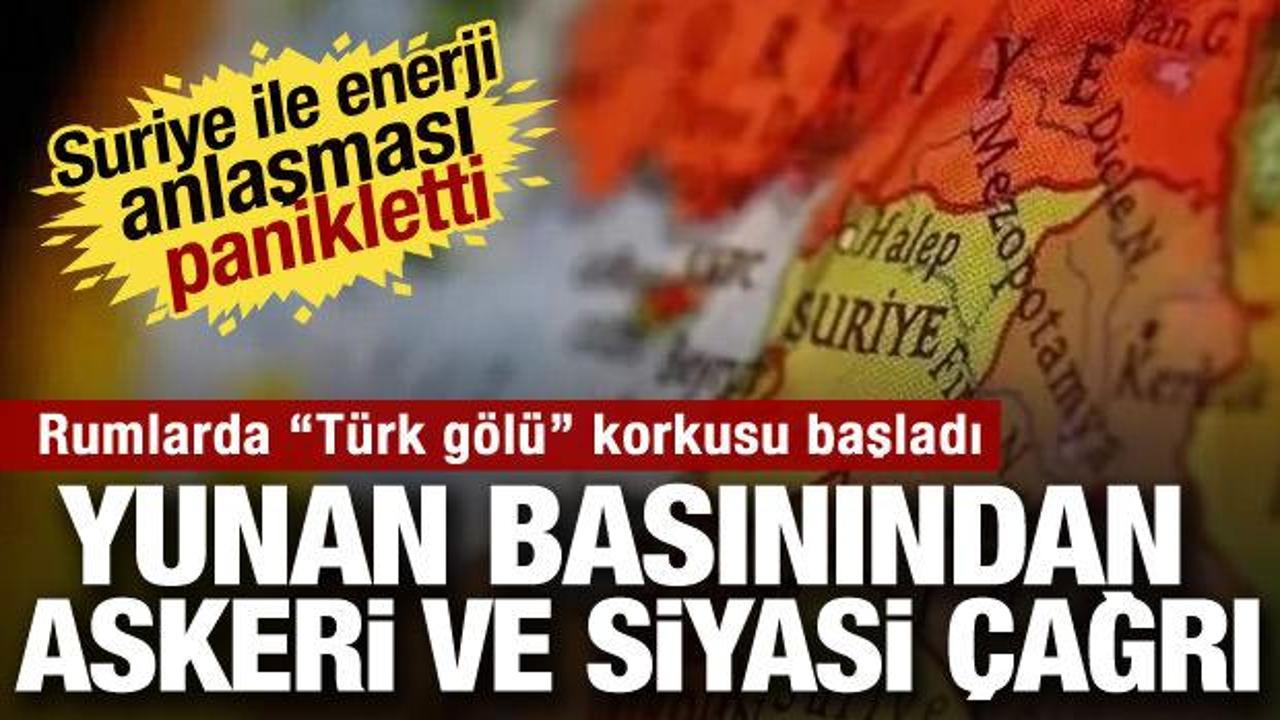 Suriye ile enerji anlaşması panikletti! "Türkiye bölgede tek güç oluyor" korkusu başladı