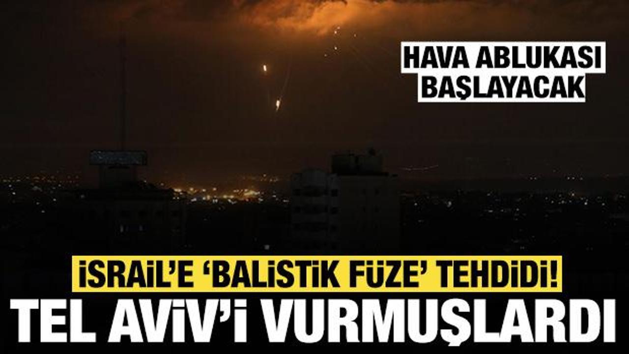Tel Aviv'i balistik füzeyle vurmuşlardı: İsrail'e bir tehdit daha!