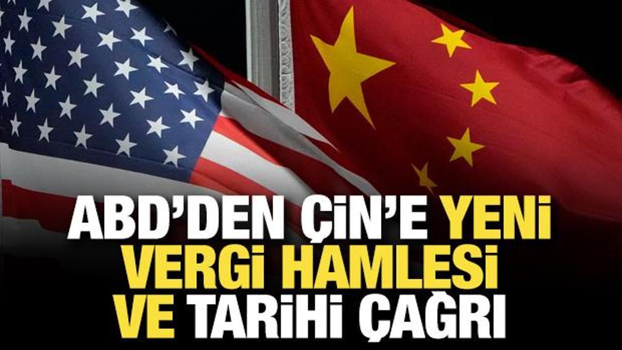 Trump: Çin'e yüzde 80 gümrük vergisi doğru görünüyor