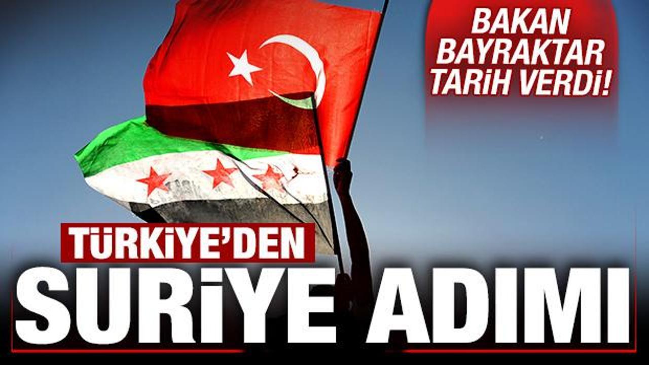 Türkiye'den Suriye adımı! Bakan Bayraktar tarih verdi! Tam 2 milyar metreküp...