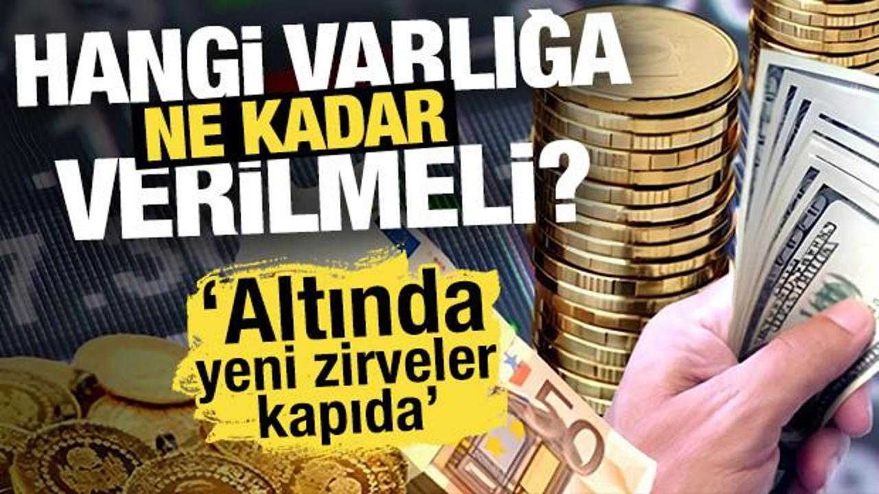 Yatırımcının kılavuzunu a&ccedil;ıkladı: Hangi varlığa ne kadar yer verilmeli?