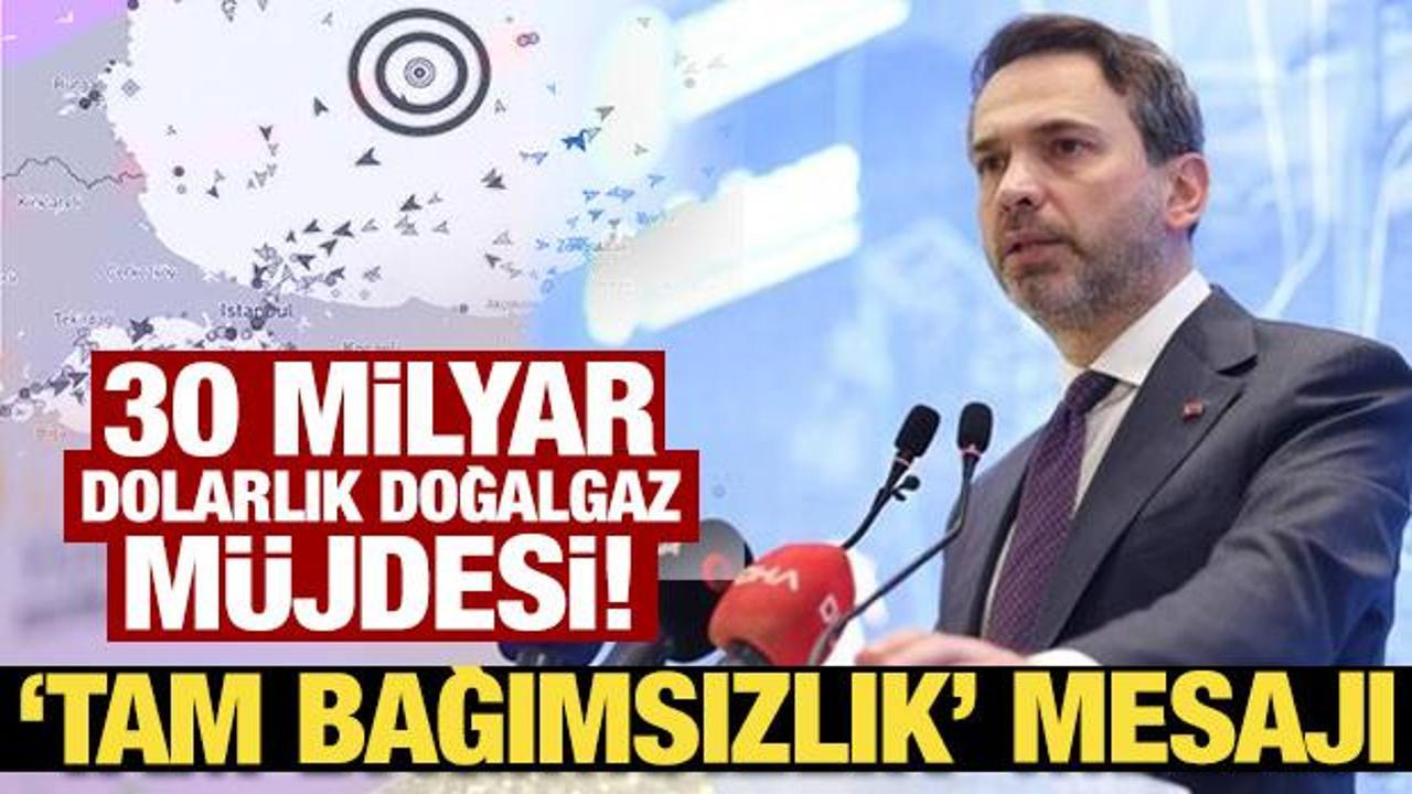 30 milyar dolarlık doğalgaz keşfi: Bakan Bayraktar'dan 'tam bağımsızlık' mesajı