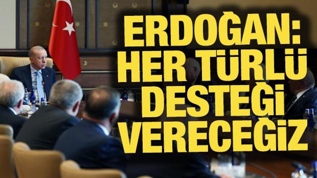 Cumhurbaşkanı Erdoğan: Stratejik ürünlerle ilgili tehlike söz konusu değil