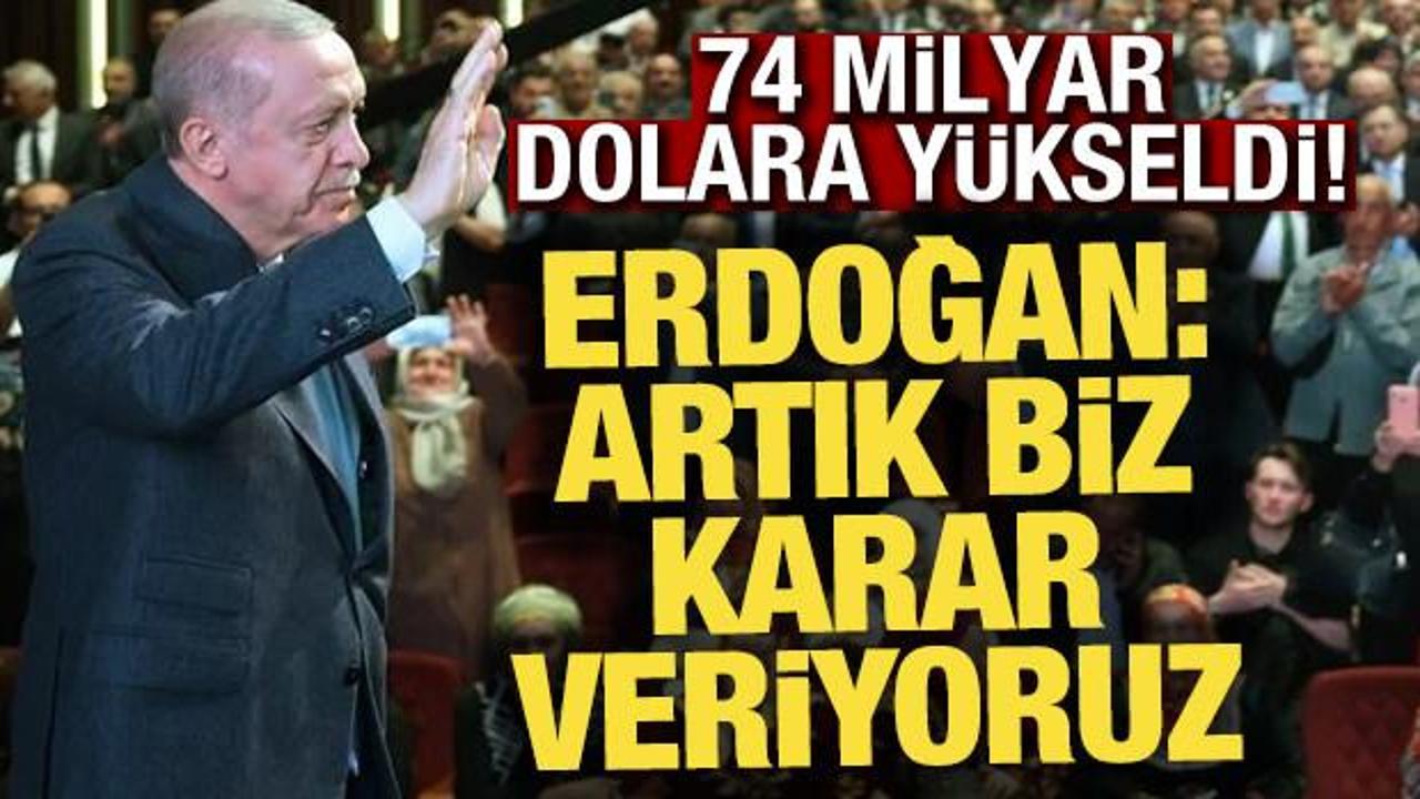  Erdoğan: Tarımsal hasılamızı 74 milyar dolara y&uuml;kselttik
