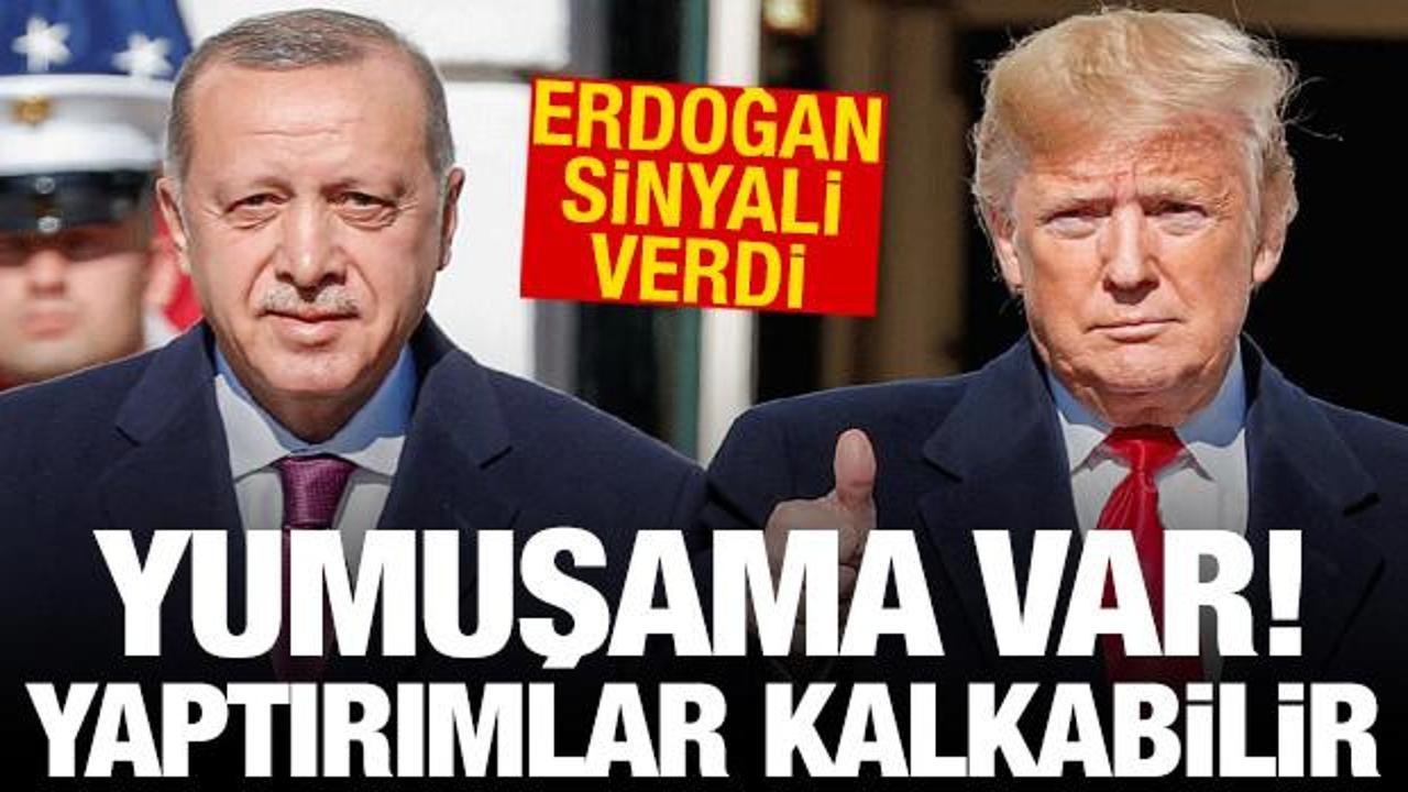 Erdoğan'dan "CAATSA yaptırımları kalkabilir" sinyali