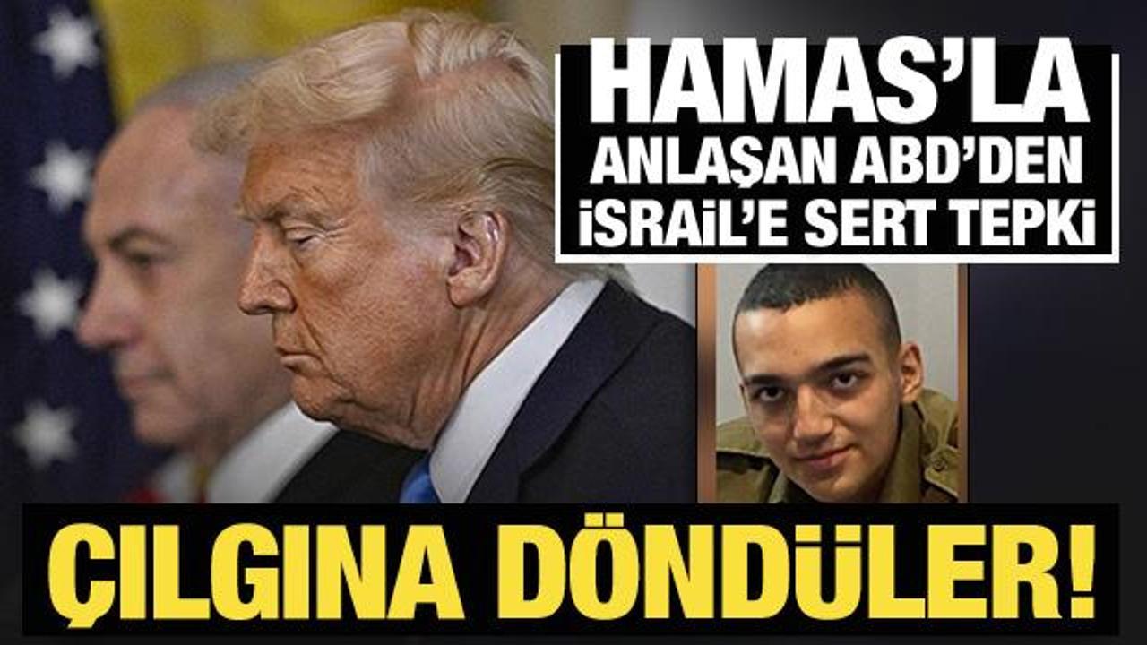Hamas'la g&ouml;r&uuml;şen ABD'den İsrail'e tepki: &Ccedil;ılgına d&ouml;nd&uuml;ler!