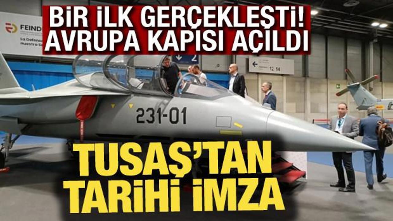 HÜRJET için İspanya'da tarihi adım! Dünya ülkelerinin kapısını açacak anlaşma