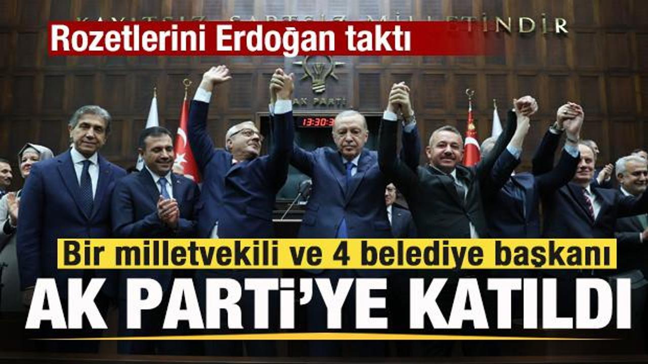 Konya Milletvekili ve 4 belediye başkanı partisinden istifa etti, AK Parti'ye katıldı