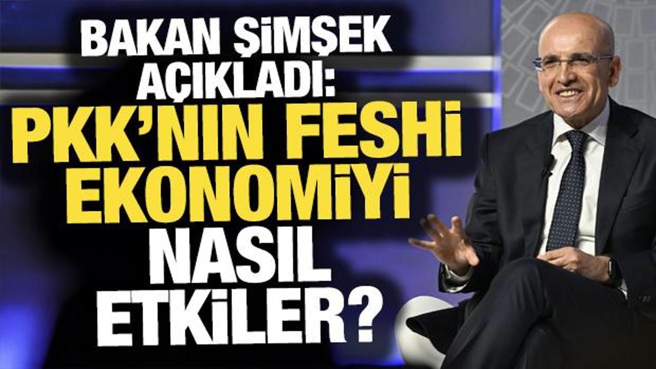 Şimşek: PKK’nın silah bırakması, Türkiye’nin reformlara odaklanmasının önünü açacak