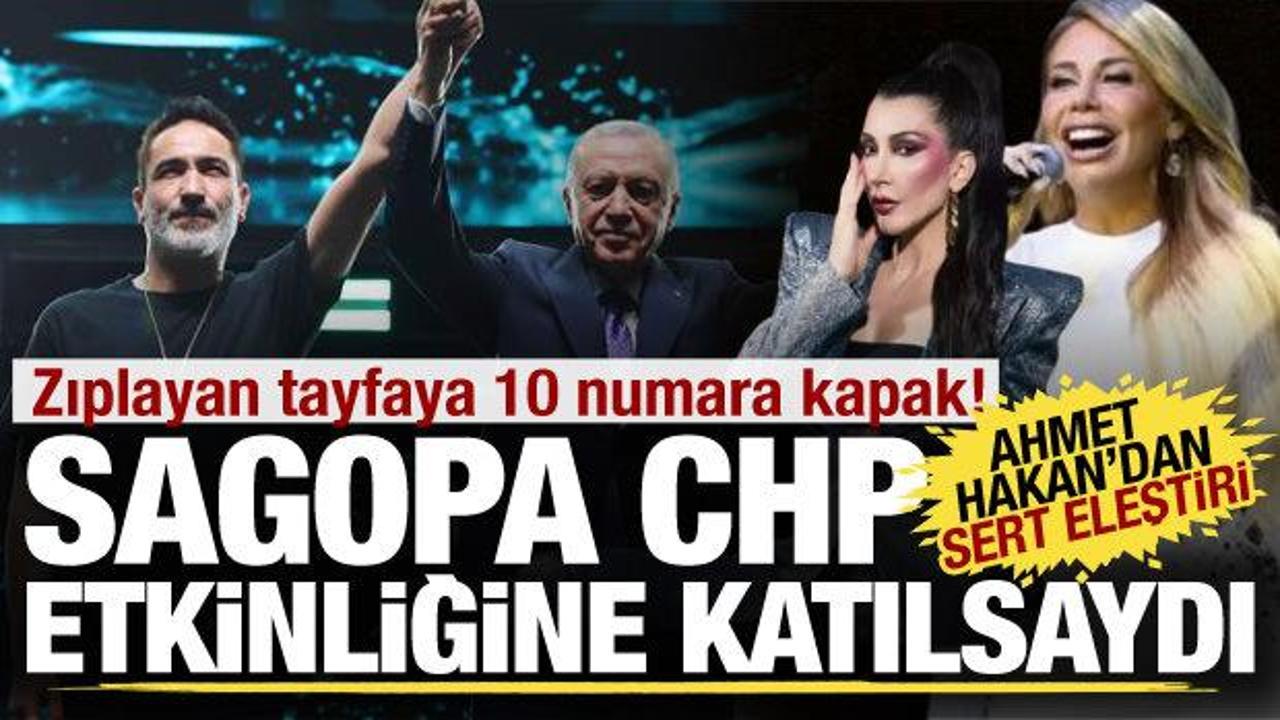 Ahmet Hakan'dan sahneleri siyasi şova çevirenlere sert eleştiri: Burada niye zıplamadınız