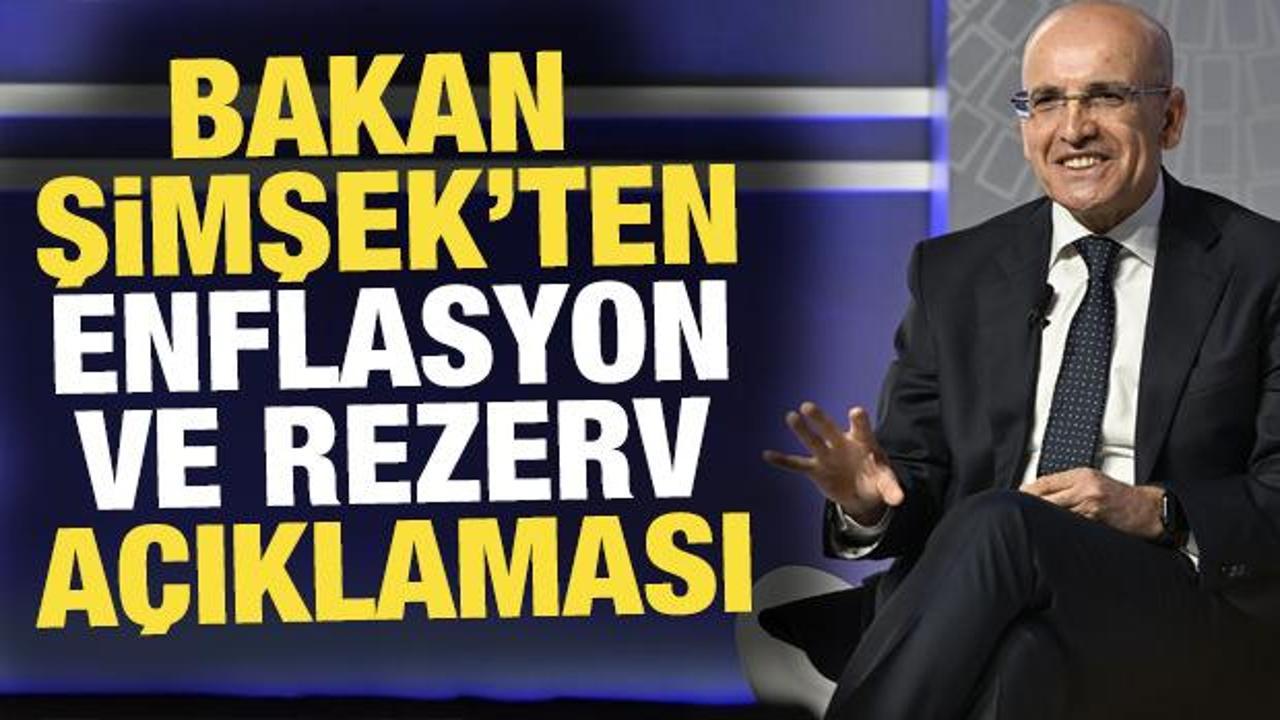 Bakan Şimşek'ten döviz rezervleri açıklaması: Yatırımcılar geri döndü