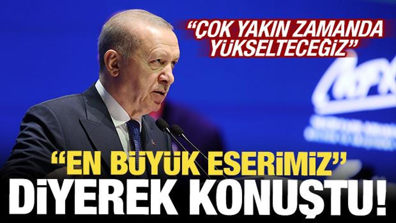 Erdoğan: Terörsüz Türkiye'yi yakın zamanda sağlam bir temel üzerinde yükselteceğiz!