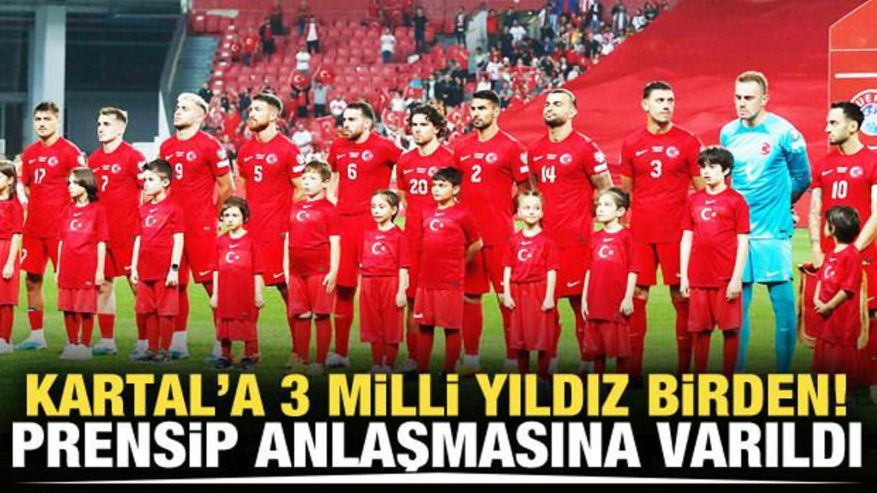 Kartal'a 3 milli yıldız birden! Prensip anlaşmasına varıldı