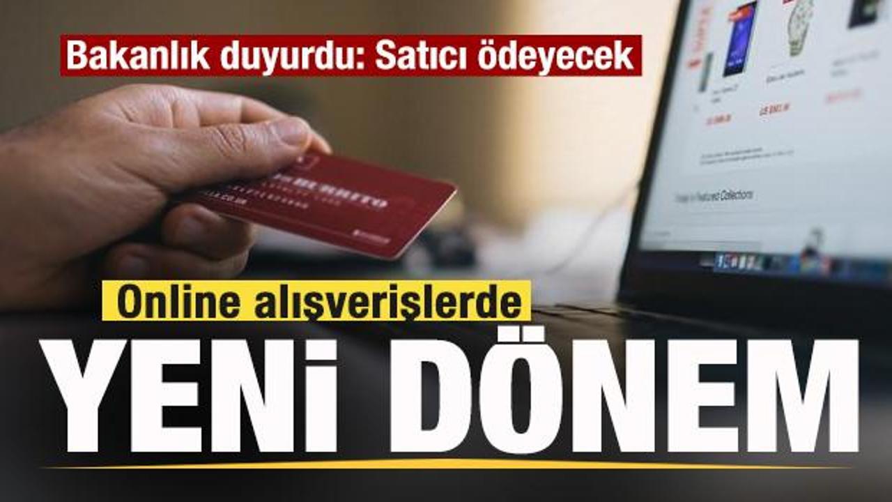 Online alışverişlerde yeni d&ouml;nem! Bakanlık duyurdu! Milyonları ilgilendiren değişiklikler