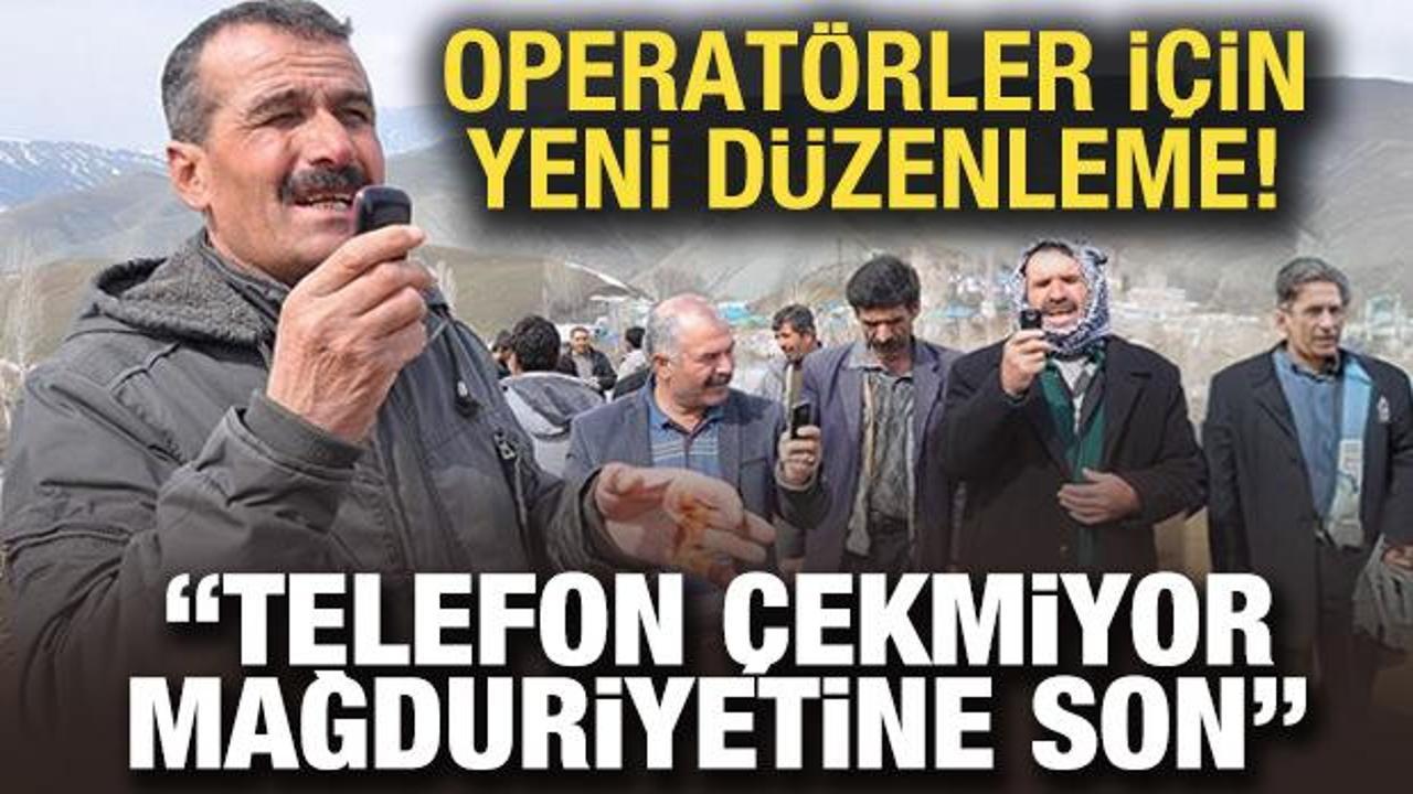 ''Telefon çekmiyor'' mağduriyetine son! Operatörler için yeni düzenleme