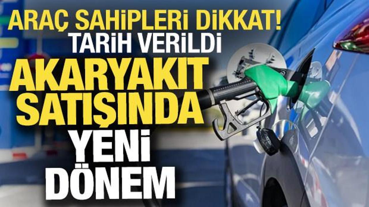 Akaryakıt istasyonlarında yeni dönem: Satış sistemi değişiyor