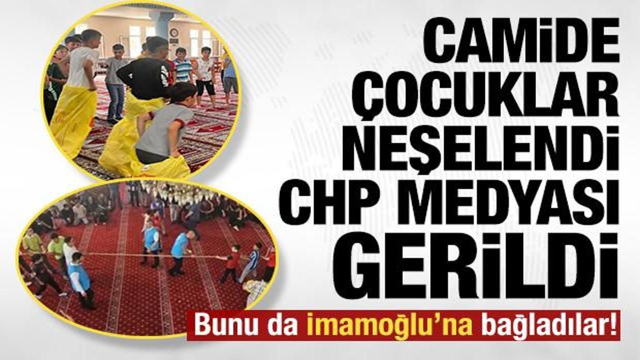 Camilerde &ccedil;ocuklar neşelendi İslamofobikler gerildi: Şaşırdılar, İmamoğlu'na bağladılar!