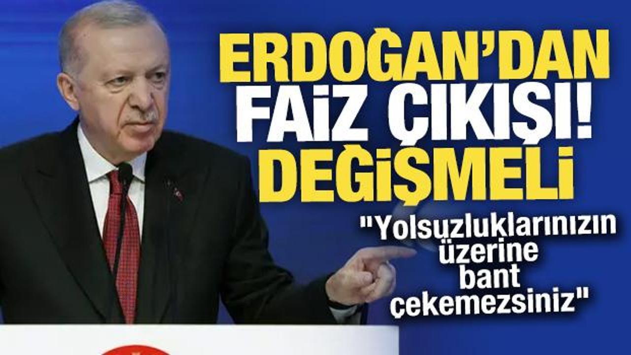 Cumhurbaşkanı Erdoğan: Faize dayalı bir ekonomik sistemi meşru g&ouml;remeyiz