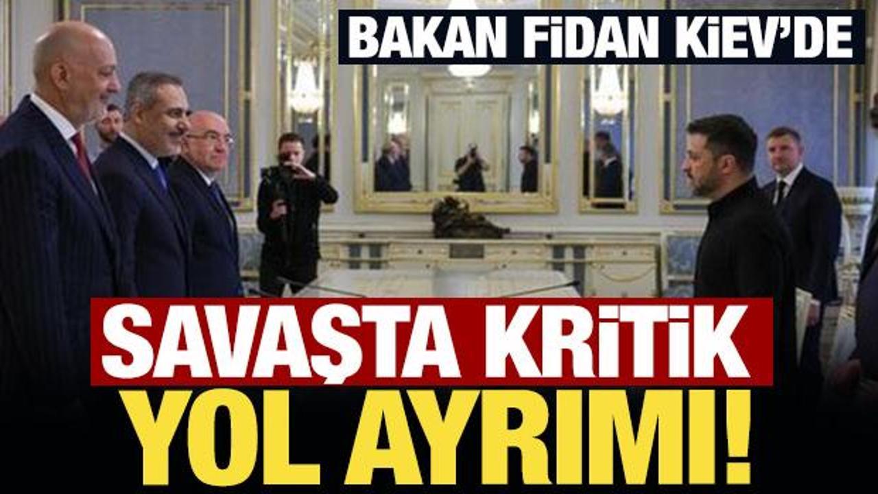 Son Dakika... Bakan Fidan Kiev'de: Savaşta kritik yol ayrımı!