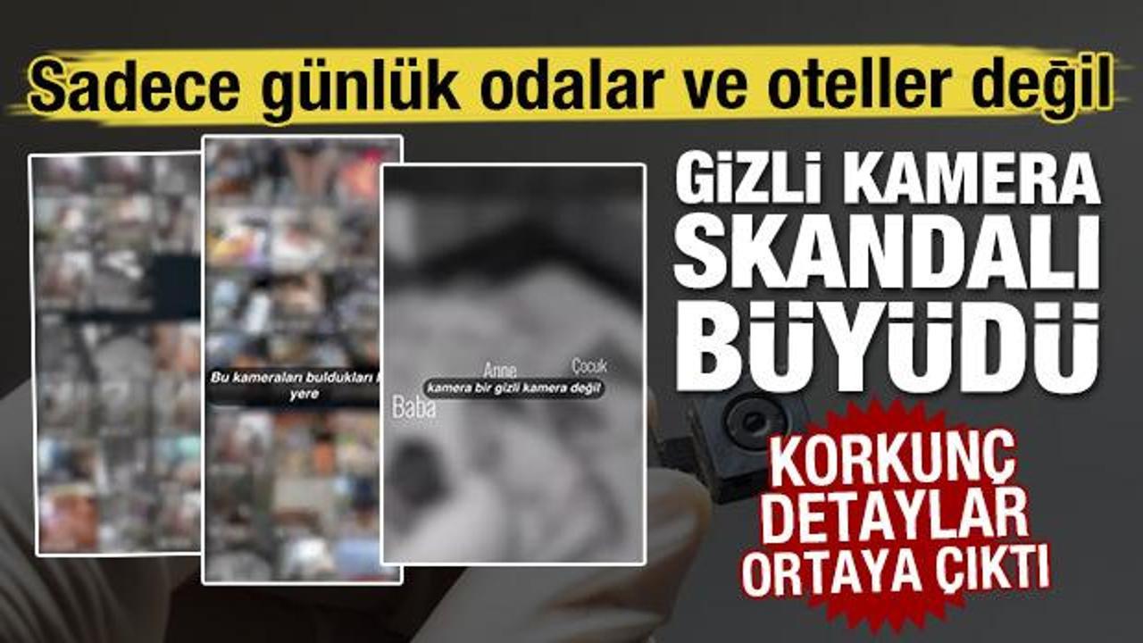 Gizli kamera skandalı büyüdü!  Korkunç detaylar ortaya çıktı 