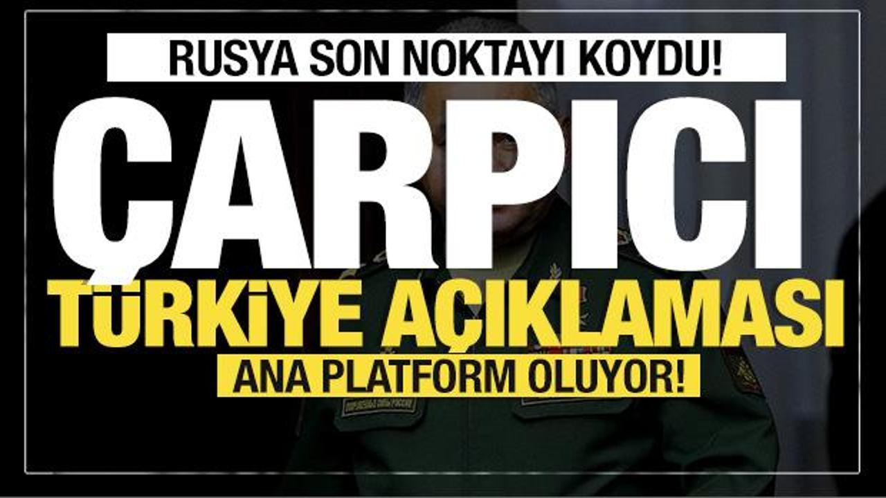 Son dakika... Rusya "İstanbul platformu her alanda ana platform haline geliyor"
