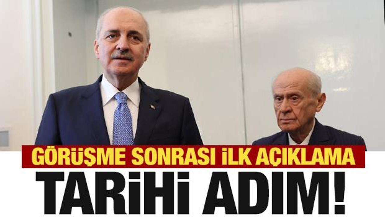 TBMM'de tarihi adım! Bahçeli ve Kurtulmuş'tan açıklama