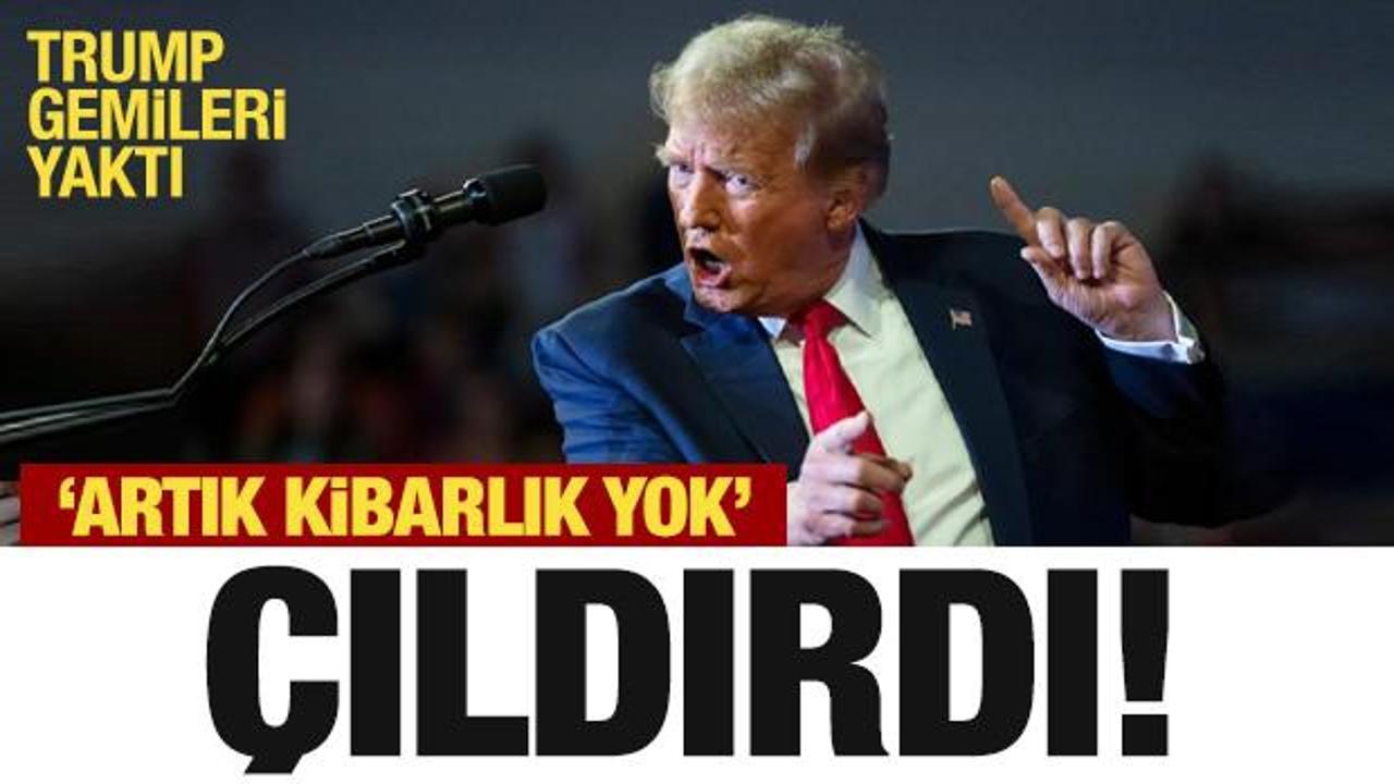 Trump 'ihlal ettiler' dedi ve çıldırdı: Artık kibarlık yok!
