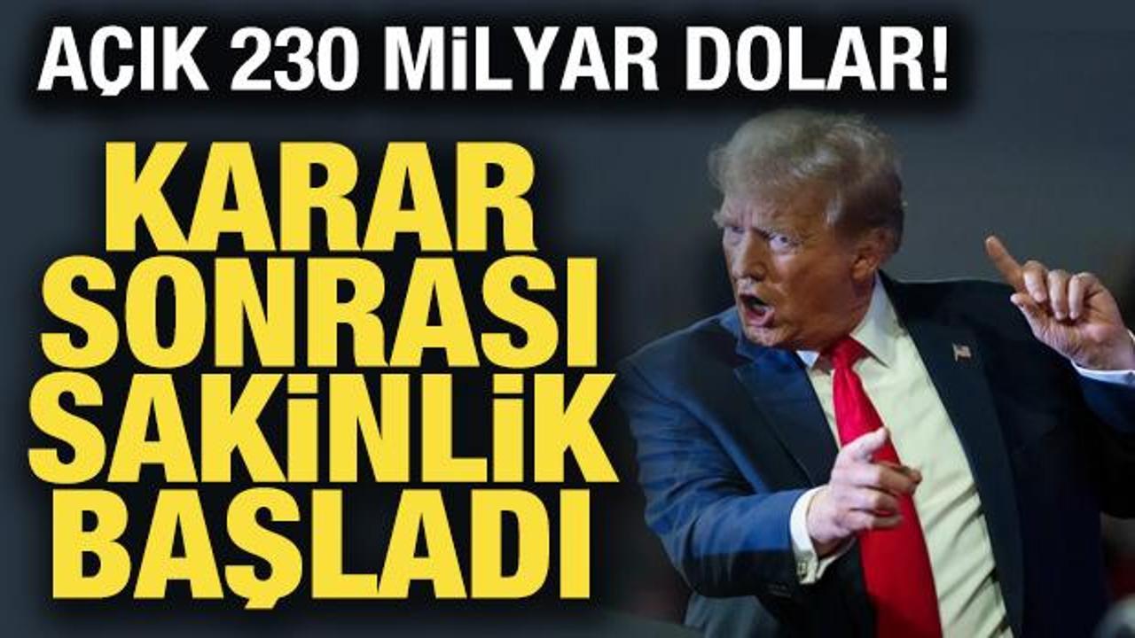 Trump'ın kararı sonrası piyasalar derin nefes aldı