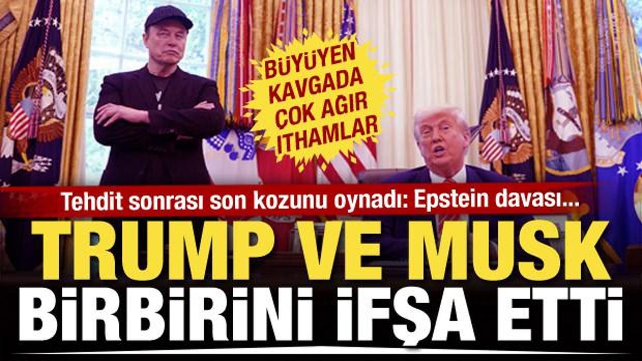 ABD Başkanı Donald Trump ile Elon Musk arasında kavga! İfşaatlar başladı