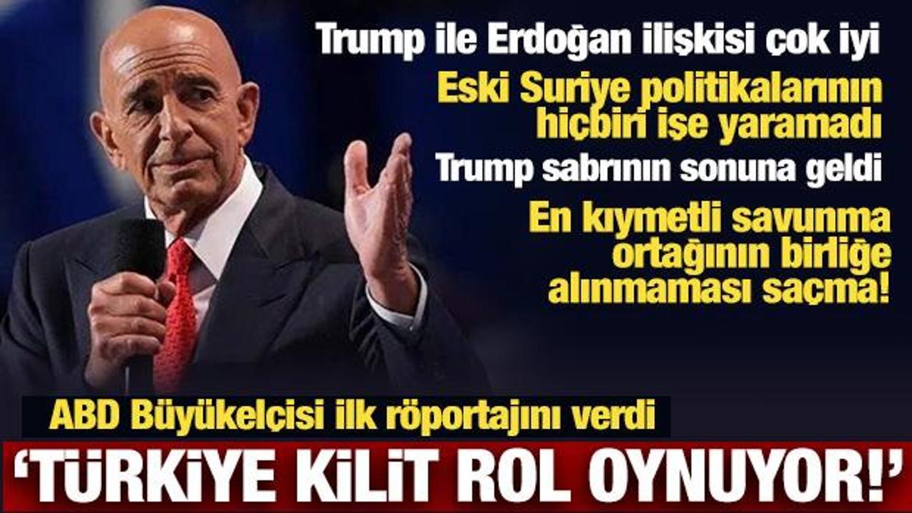 ABD Büyükelçisi'nden son dakika Türkiye mesajı