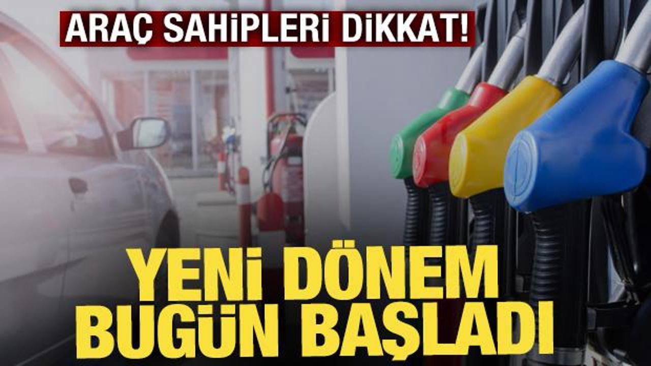 Akaryakıt satışlarında yeni dönem: UTTS bugün başladı