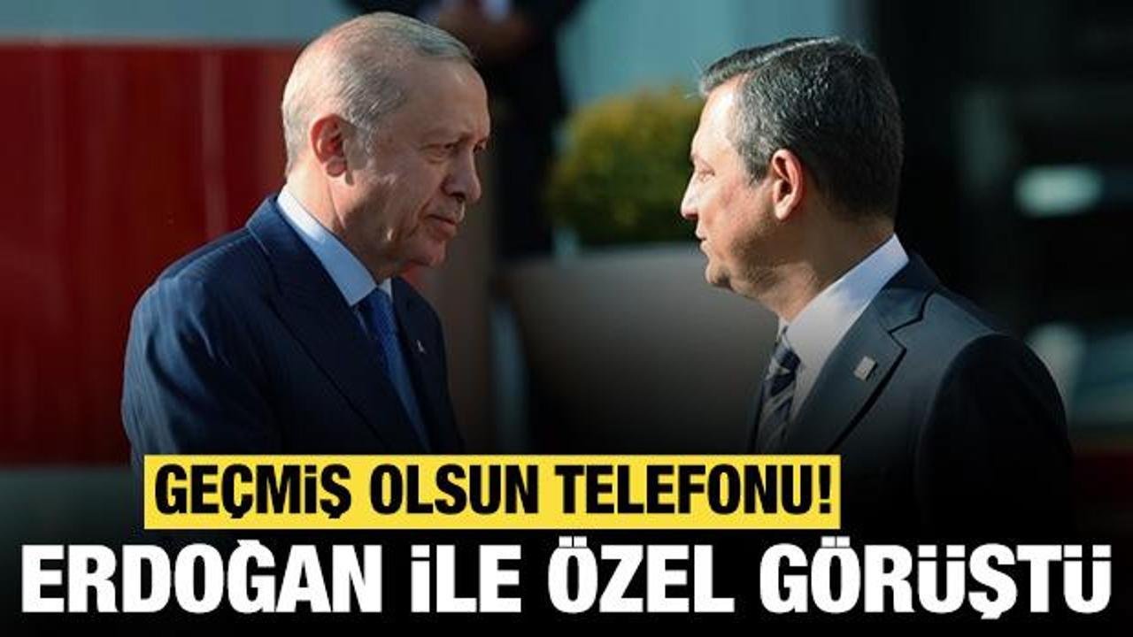 Cumhurbaşkanı Erdoğan ile Özgür Özel arasında telefon görüşmesi!