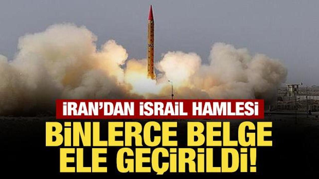 İran duyurdu: İsrail’e ait binlerce nükleer belge ele geçirildi
