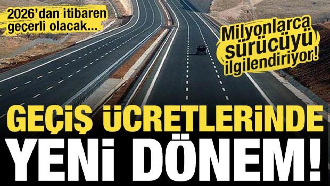 Otoyol geçiş ücretlerinde yeni dönem! Ücretler otomatik güncellenecek!