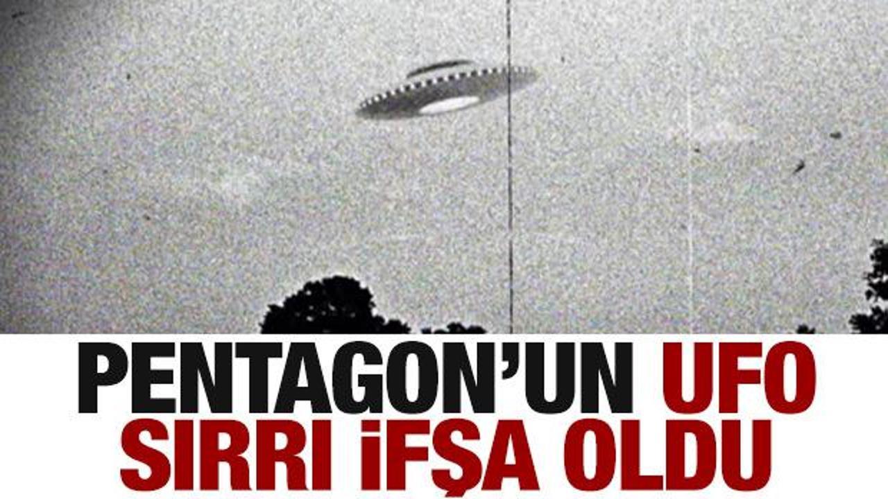 Pentagon'un UFO sırrı ortaya çıktı! Silah programları gizlendi