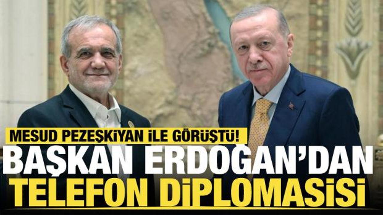 Son dakika... Cumhurbaşkanı Erdoğan, İran Cumhurbaşkanı ile görüştü!