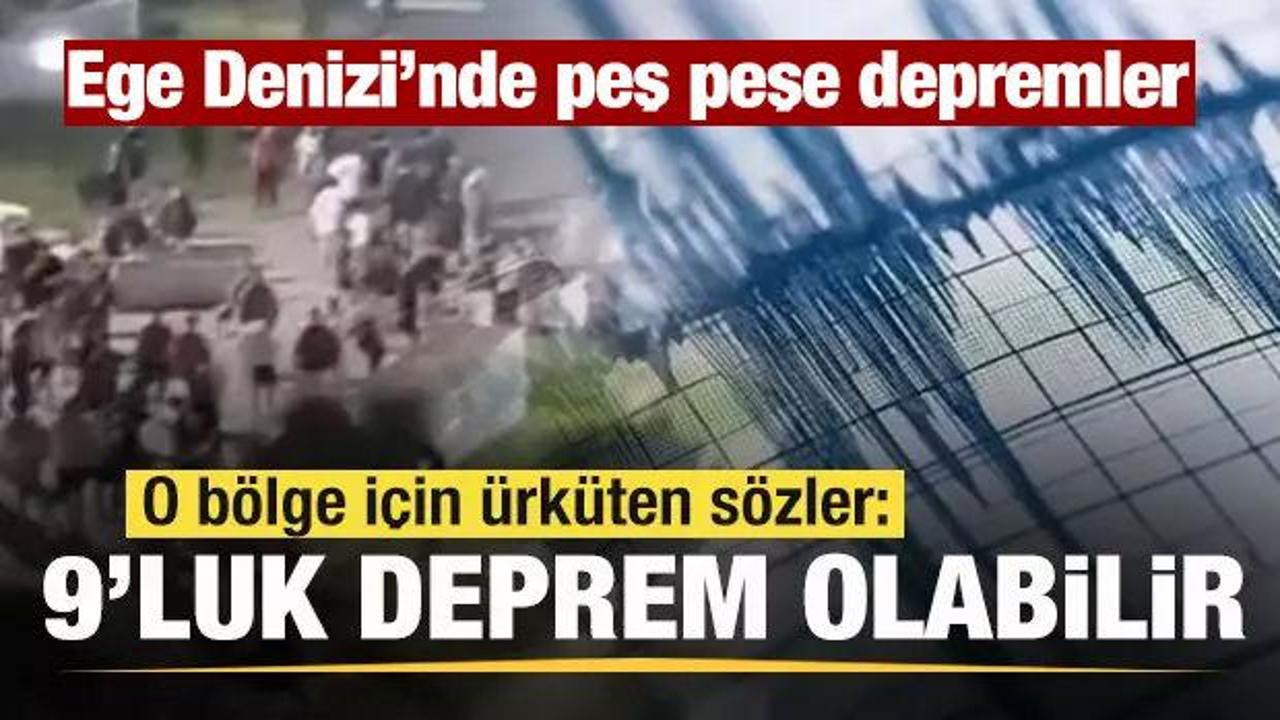 Türkiye sallanıyor! Peş peşe depremler! Ürküten sözler: 9'luk deprem olabilir!