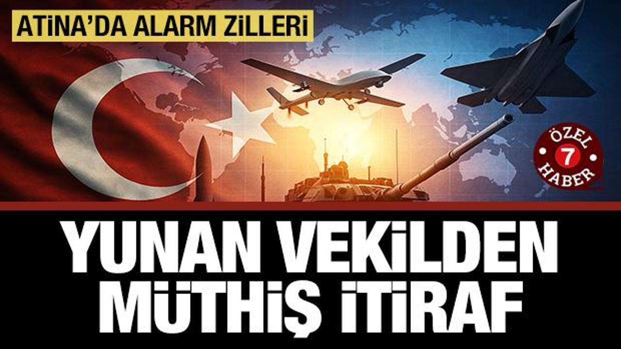 Yunan vekilden itiraf: Türkiye artık bölgesel güç! Atina'da '2053' ve '2071' endişesi
