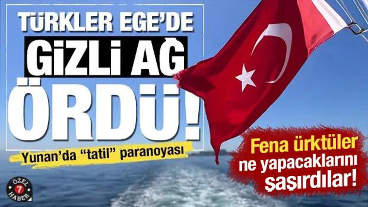 Yunan’da 'çıkarma’ paranoyası: Türk denizciliği Ege adalarını sarıyor...Parola Mavi Vatan!