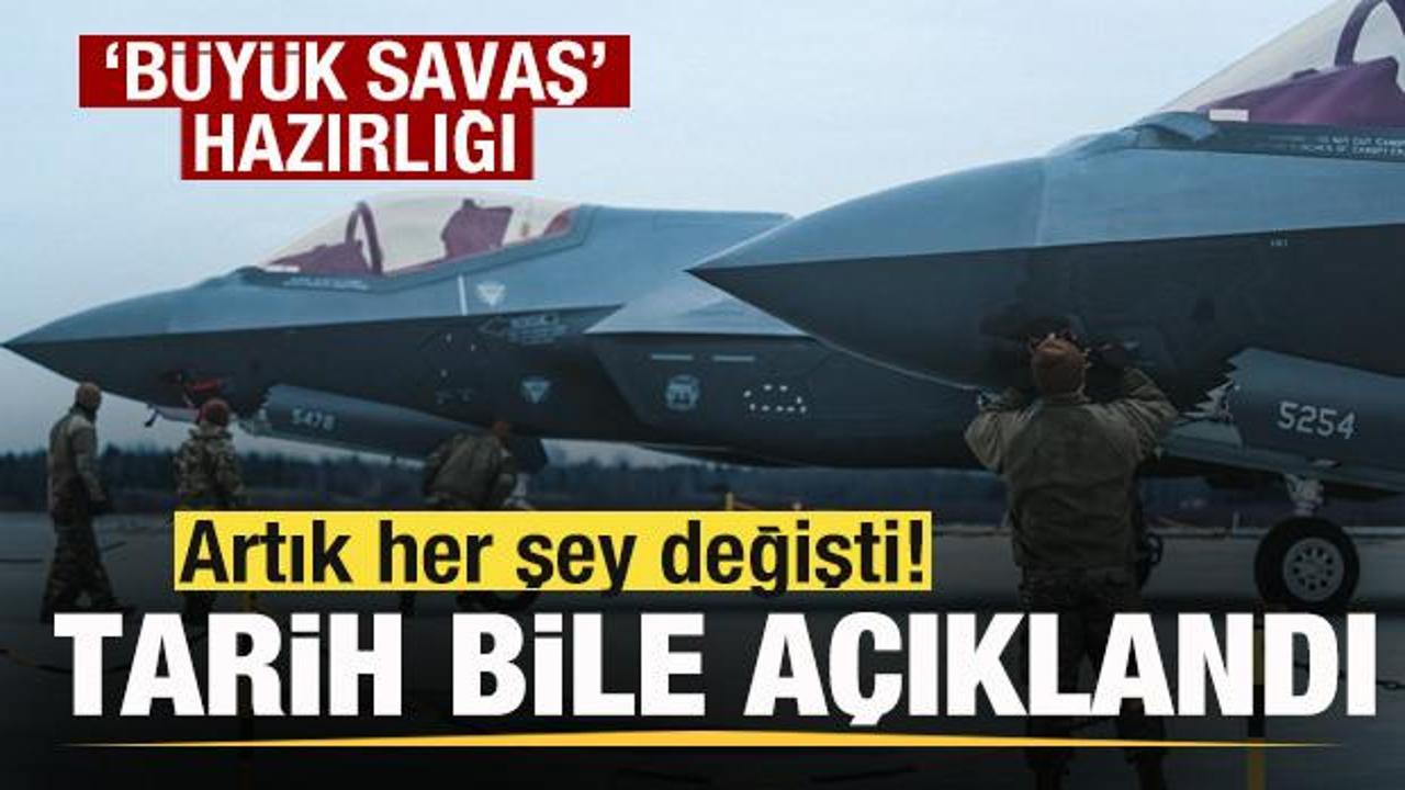 Avrupa alarmda! 'B&uuml;y&uuml;k savaş' hazırlığı! Artık her şey değişti! Tarih bile a&ccedil;ıklandı
