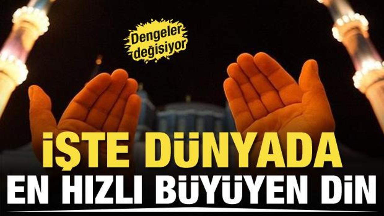 Batılı araştırma: M&uuml;sl&uuml;manların d&uuml;nya genelindeki n&uuml;fus artışı birinci sırada