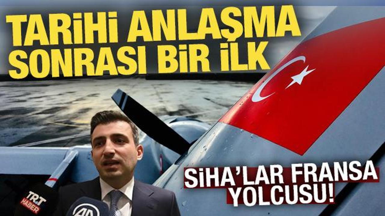 Baykar'dan bir ilk! Milli SİHA'lar Fransa yolcusu