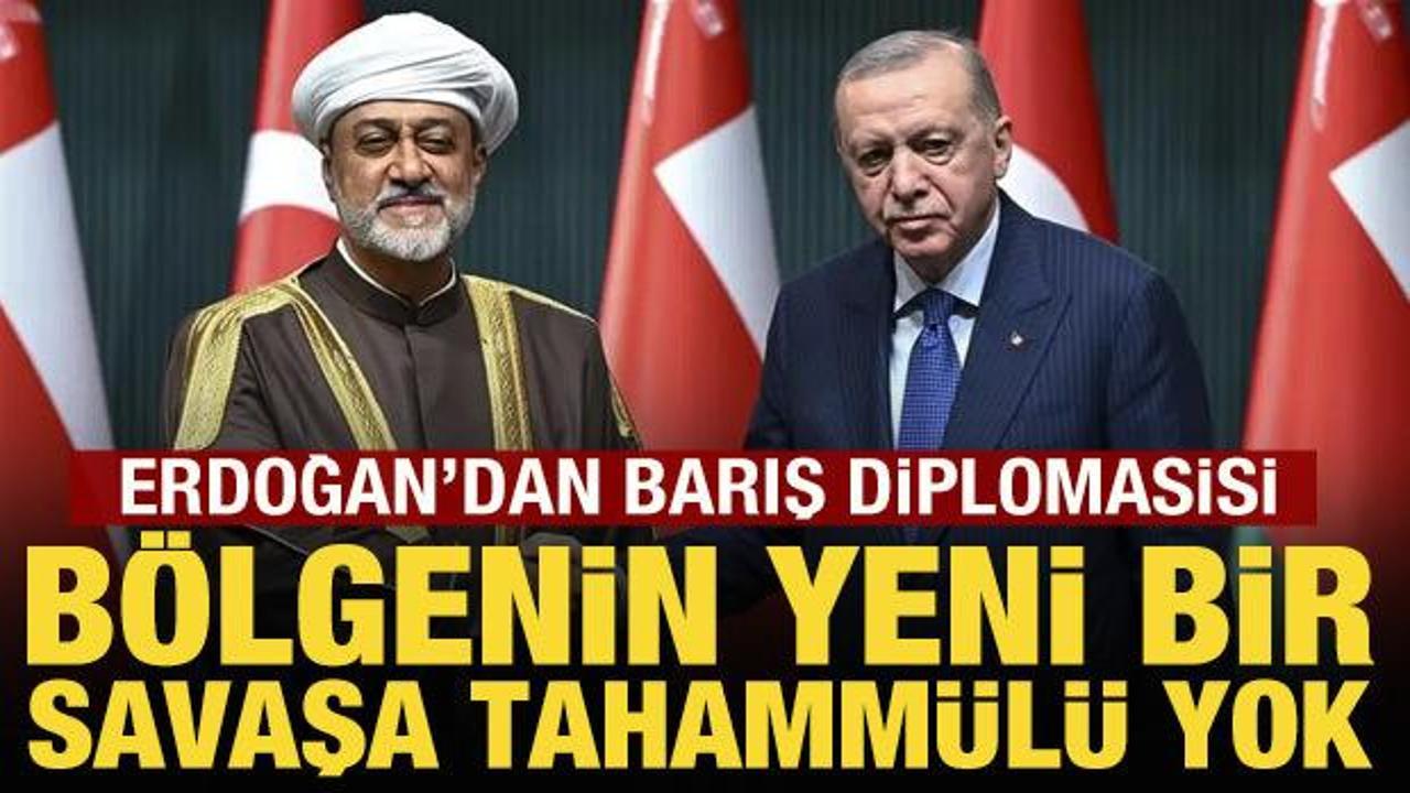 Cumhurbaşkanı Erdoğan'dan peş peşe görüşmeler: Yeni bir savaşa tahammül yok!