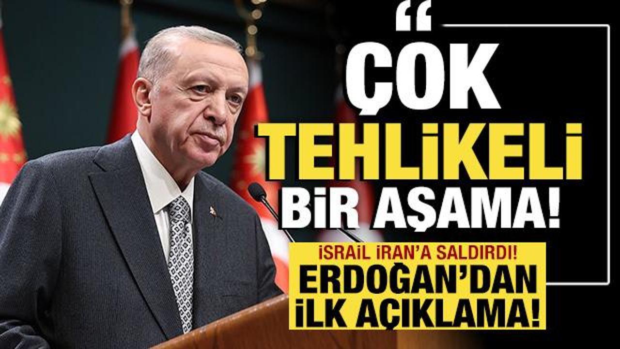 Cumhurbaşkanı Erdoğan'dan İsrail'in İran'a yönelik saldırılarına ilişkin ilk açıklama!