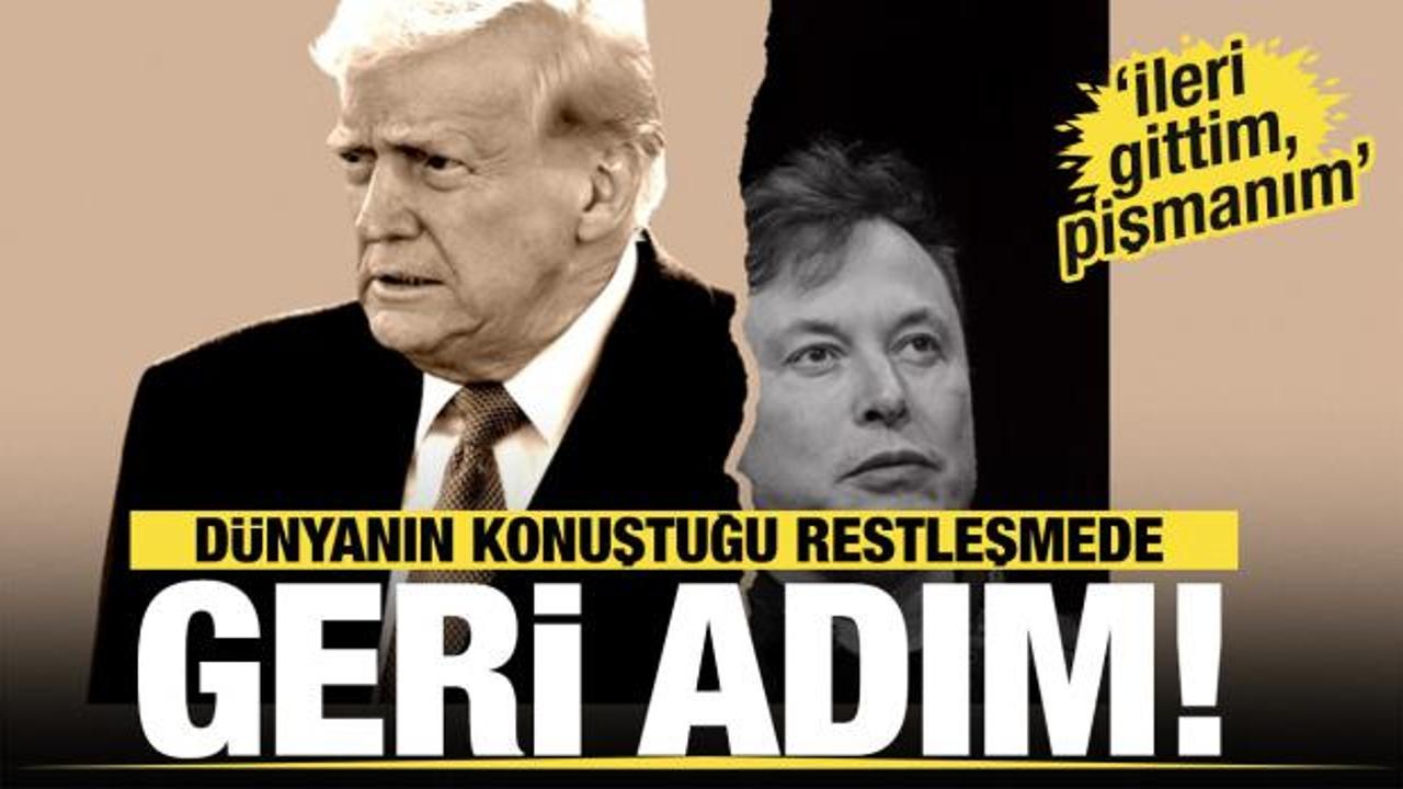 Elon Musk'tan flaş açıklama! Geri adım attı: "Pişmanım"